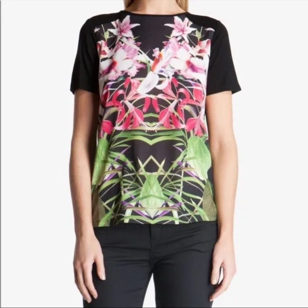 Ted Baker London Renella Mirrored Tropics Graphic Tee